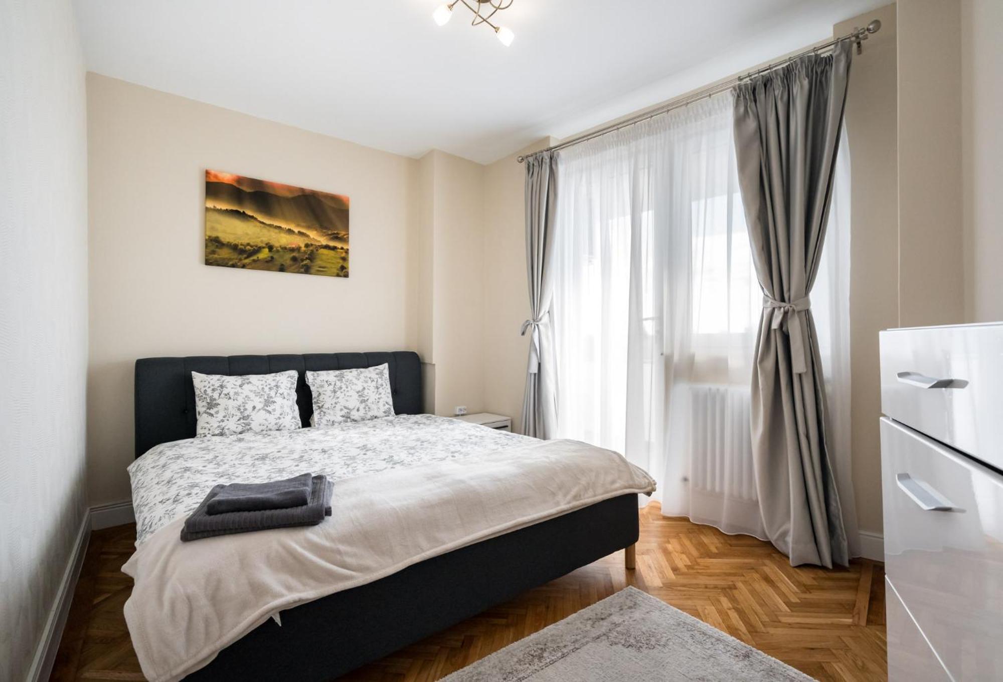 City View Apartment With Private Balcony Βουκουρέστι Εξωτερικό φωτογραφία